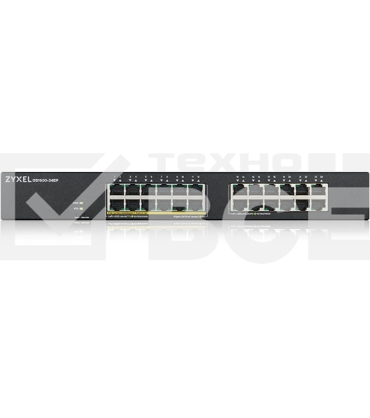 Коммутатор Zyxel GS1900-24EP-EU0101F 24G 12PoE+ 130W управляемый