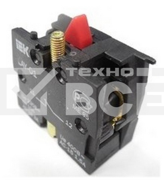 Блок контактный 1р для LAY5 ИЭК BDK11