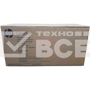 Тонер-картридж HP 507Y для CLJ M551, голубой (7 800 стр.) (желтая упаковка)