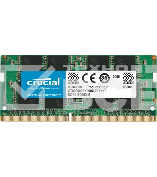 Оперативная память Crucial, DDR4, 8GB (1x8GB), 3200MHz, CL22 SO-DIMM