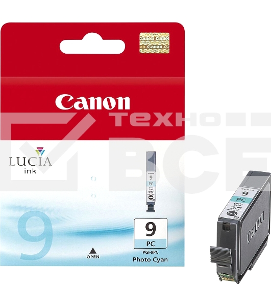 Картридж струйный Canon PGI-9PC (1038B001) фото голубой (14 мл.) для Canon Pixma 9500