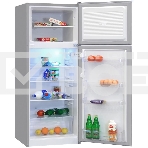 Холодильник Nordfrost NRT 145 132 серебристый двухкамерный 209/68 л морозилка сверху, ручная разморозка, фото13