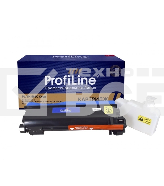 Картридж лазерный PL-TK-560C для принтера Kyocera FS-C 5300DN/5350DN/ECOSYS P6030cdn 12000 копий голубой ProfiLine