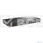 Сетевой коммутатор Smart L2 Surveillance Switch 24х1000Base-T PoE, 4xCombo 1000Base-T/SFP, PoE Budget 370W, Long-range PoE up to 250m, фото2