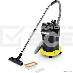 Пылесос Karcher AD 4 PREMIUM желтый/черный, 150/600 Вт, уборка сухая, пылесборник контейнер 17 л, фото2