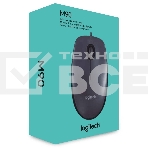Мышь проводная Logitech M90 черный/серый, 1000 dpi, USB, кнопки - 3, фото12