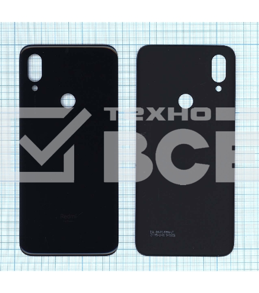 Задняя крышка для Xiaomi Redmi 7 черный