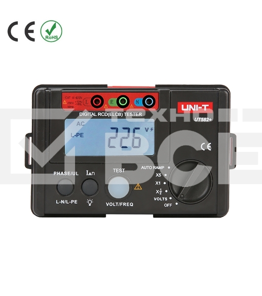 Цифровой тестер УЗО (ELCB) UNI-T UT582+