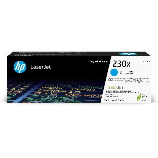 Картридж лазерный HP 230X Cyan Original LaserJet Toner Cartridge