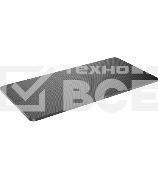 Столешница Cactus CS-TD2-CARB 120x60x1.8см карбон