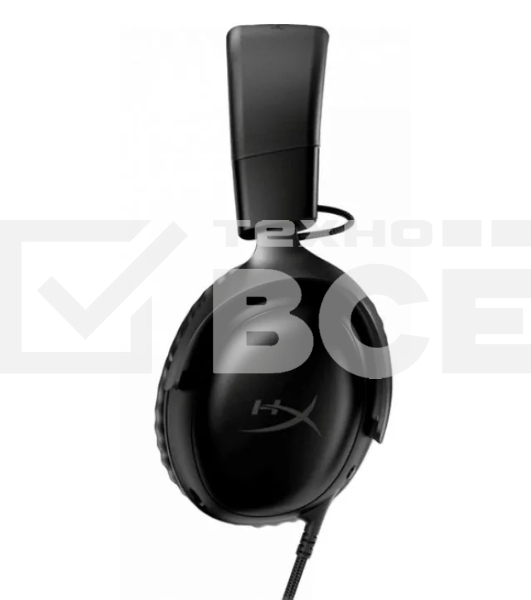 Наушники с микрофоном HyperX Cloud III черный 1.2м мониторные оголовье (727A8AA)