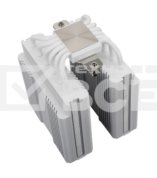 Кулер для процессора/ Thermalright Peerless Assassin 120 White (4-pin PWM, 157mm, Ni/CU, 6x6mm, 2x120mm, 66.17CFM, 25.6dBA, 1550RPM, S: 1700, 1200, 20XX, 115X, AM5, AM4)