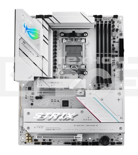 Материнская плата ASUS ROG STRIX B850-A GAMING WIFI, AM5, AMD B850, 4xDDR5, 2xSATA, 4xM.2, 1xPCIe 5.0 x16, 1xPCIe 4.0 x16, 1xPCIe x4, 1xDP, 1xHDMI, 1x2.5Gb LAN, 1xUSB-C 20Gbps, 1xUSB-C 10Gbps, 2xUSB-A 10Gbps, 4xUSB 5Gbps, 2xUSB-A 2.0, 3x3.5 мм, 7.1, ATX