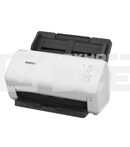 Документ-сканер Brother ADS-4100, A4, 35 стр/мин, цветной, 1200 dpi, Duplex, ADF60, USB 3.0, USB Host, Ex.ADS-2200