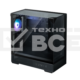 Корпус ZALMAN P40 Prism, ATX, BLACK, WINDOW, 2x3.5