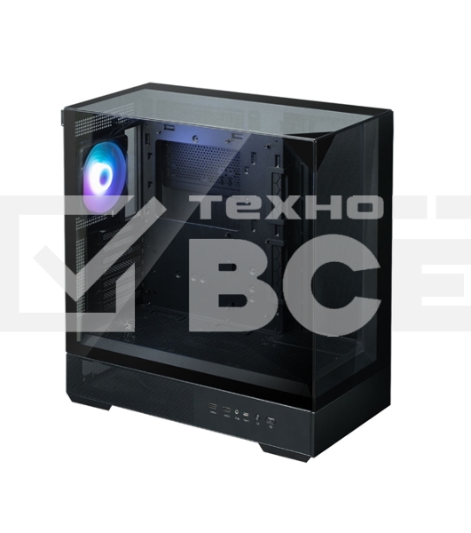 Корпус ZALMAN P40 Prism, ATX, BLACK, WINDOW, 2x3.5