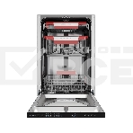 Встраиваемая посудомоечная машина Kuppersberg GLM 4581 10 комплектов, 7 программ, 3 корзины, конденсационная сушка, автоматическое открывание двери, луч на полу, полная защита от протечек, коллекция High-Tech, индикатор отсутствия воды, отображение времен, фото2