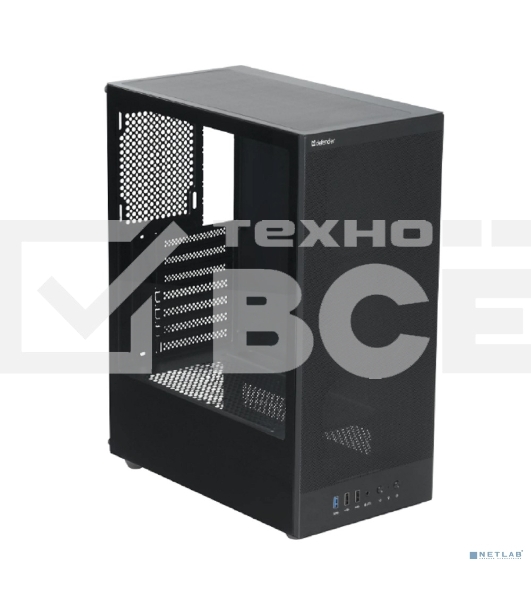 Компьютерный корпус Defender RaptorX черный, ATX, USB3.0, w/o fans