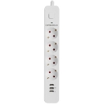 Сетевой фильтр Гарнизон 2.0 Мультипорт EPS-4-U3-W-4, 4 р, 10А, 3xUSB, 4 м, ур.защиты 2+, белый, пакет, фото19