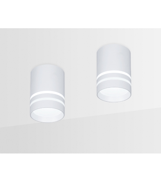 Светильник Ambrella light TN235 WH/S белый/песок LED 4200K 5W D60*100