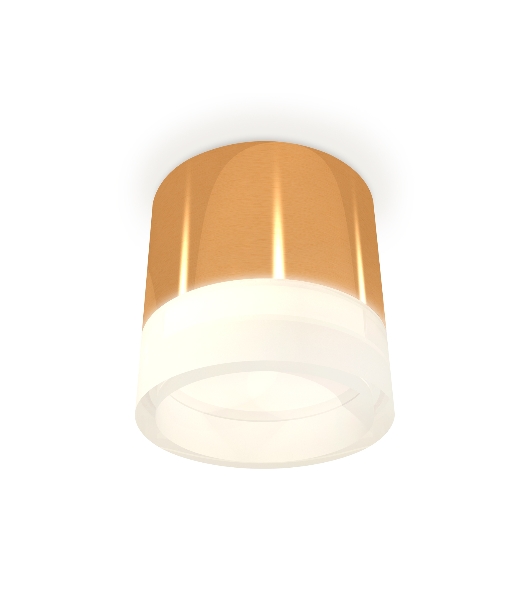 Светильник Ambrella Light XS8121010 PYG/FR золото желтое полированное/белый матовый GX53 (C8121, N8401)