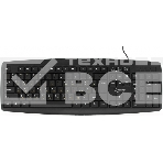 Клавиатура Gembird KB-8351U-BL проводная, USB, черный, фото 1