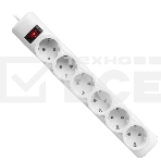 Сетевой фильтр Defender DFS 151 1,8 м, белый, 6 розеток, фото10