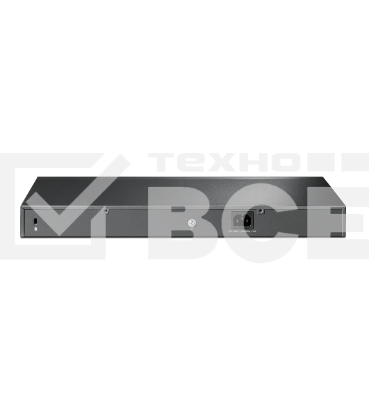 Сетевой коммутатор JetStream 24-port 10/100Mbps + 4-port Gigabit L2 Smart Switch with 24-port PoE+, PoE budget up to 250W, support PoE power management, with abundant L2 features,1U rack mountable, full managed via web UI/CLI/SSH/Telnet/SNMP