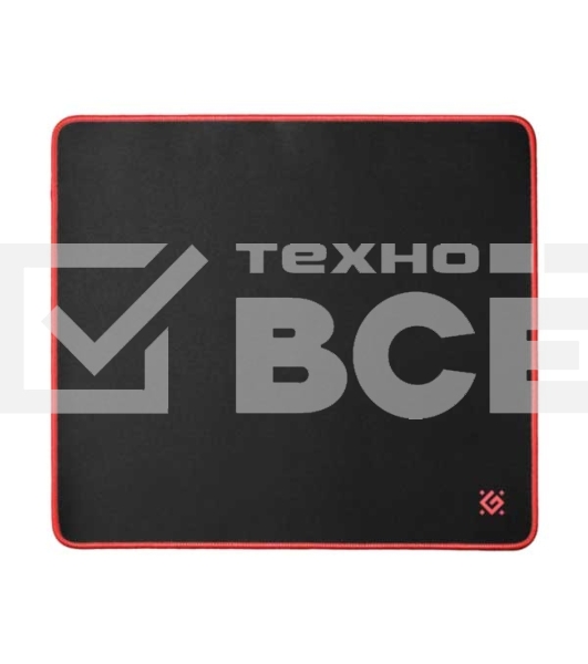 Игровой коврик DefenderBlack M 360x270x3 мм, ткань+резина