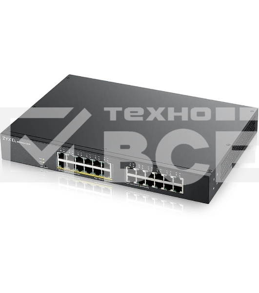 Коммутатор Zyxel GS1900-24EP-EU0101F 24G 12PoE+ 130W управляемый
