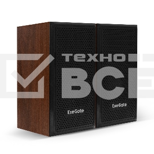 Акустическая система 2.0 ExeGate EX287058RUS Tango 312 (питание USB, 2х3Вт (6 Вт RMS), 80-20000Гц, светлое дерево)