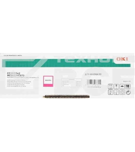 Картридж лазерный Oki C532/C542/MC573/MC563 6K (magenta)