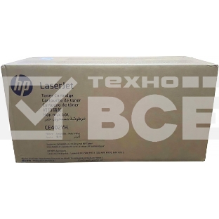 Cartridge HP 507Y для CLJ M551, желтый (7 800 стр.) (желтая упаковка)