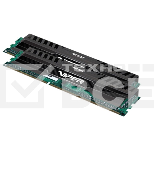 Оперативная память Patriot Viper 3, DDR3, 8GB (2x4 GB), 1600 MHz, CL9, радиатор, черный