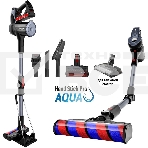 Пылесос Polaris PVCS 7090 HandStick PRO Aqua 450Вт жемчужный/серый, фото8