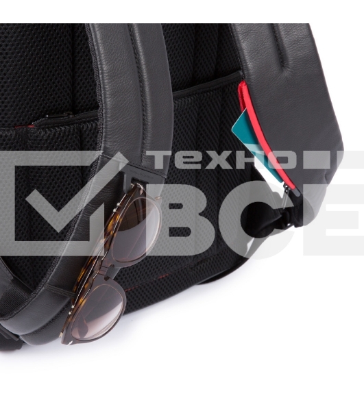 Рюкзак Piquadro Urban CA4532UB00/GRN серый/черный натур.кожа