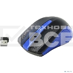 Мышь беспроводная Oklick 485MW черный/синий, 1200 dpi, радиоканал, USB, кнопки - 3, фото10