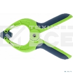 Струбцина клещеобразная Сибртех, пл. корп., 2-х комп. рукоятки, усиленная пружина,1-5/8