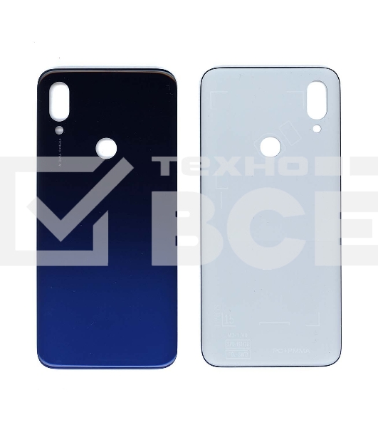Задняя крышка для Xiaomi Redmi 7 синяя
