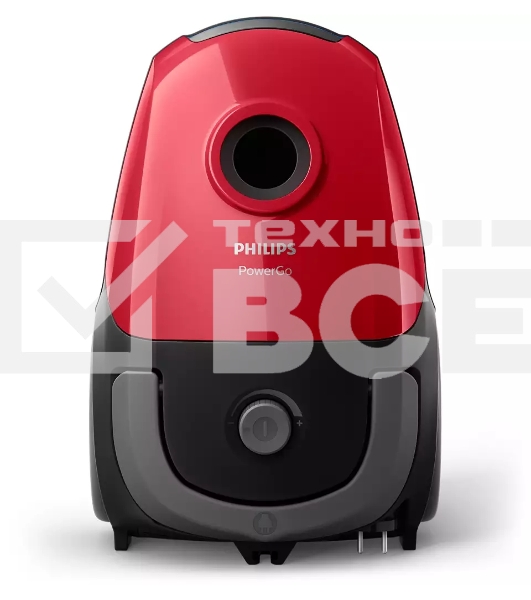Пылесос Philips FC8243/09 красный, 750/900 Вт, уборка сухая, пылесборник мешок 3 л