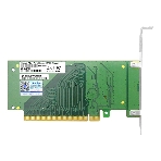 Адаптер для SSD PCIe x16 to Two SlimSAS SFF-8654 8i Adapter, фото 1