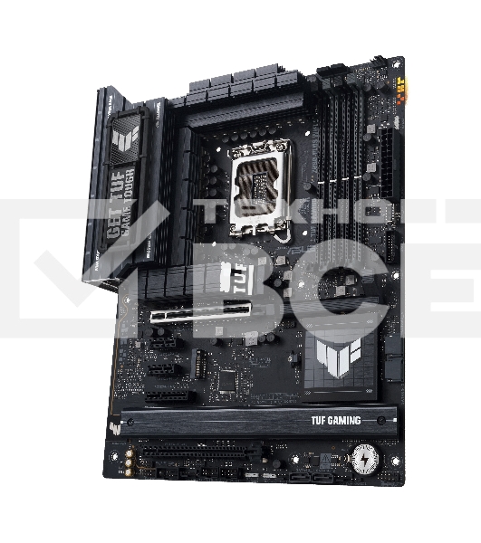 Материнская плата ASUS TUF GAMING Z890-PLUS WIFI, LGA 1851, Intel Z890, 4xDDR5, 4xSATA, 4xM.2, 1xPCIe 5.0 x16, 1xPCIe 4.0 x4, 1xDP, 1xHDMI, 1xUSB-C 3.2 Gen 2x2, 1xUSB-C Thunderbolt 4, 1x 2.5Gb LAN, 3xUSB-A 3.2 Gen 1, 3xUSB-A 3.2 Gen 2, 5x3.5 мм, 1xWi-Fi 7