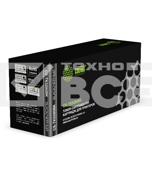 Картридж лазерный Cactus CS-TK5280BK черный (13000 стр.) для Kyocera ECOSYS P6235cdn, M6235cidn, M6635cidn