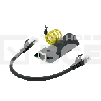 Бескорпусное устройство грозозащиты линий Ethernet + PoE на 1 канал (УЗИП). Класс II. Защищает PoE оборудование, подключенное к линиям Ethernet от наведенного напряжения высоких энергий. Скорость передачи данных: 10/100/1000 Мбит/c. Стандарты PoE: IEEE802, фото 1