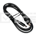 Кабель USB2.0 Cablexpert СС-USB2.0-240W-1M Type-C/Type-C, 5А, 240Вт, PD3.1/QC4.0, медь, 1м, черный, пакет, фото2