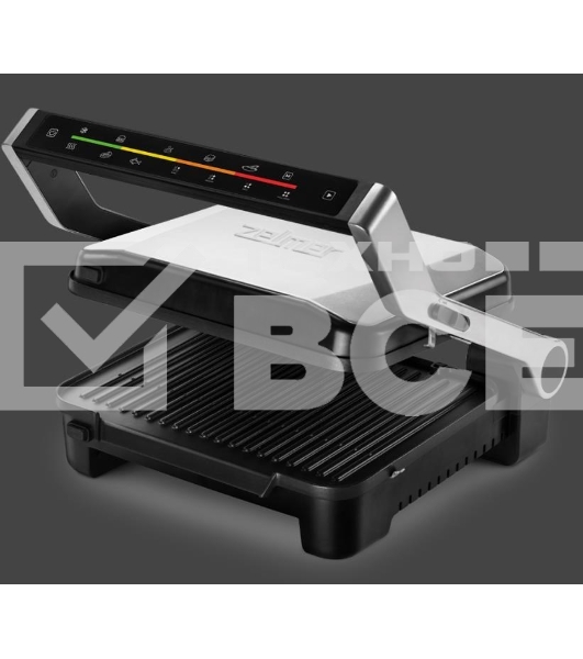 Гриль ZELMER ZPR2600 BLACK/INOX