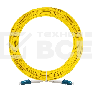 Патч-корд волоконно-оптический ExeGate FC-S-9-LC-LC-20M-LSZH (Шнур ВО SM 9/125 (OS2/G.652.D), LC/UPC-LC/UPC, Simplex, LSZH, 20 м)