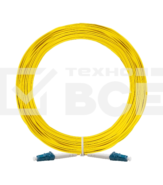 Патч-корд волоконно-оптический ExeGate FC-S-9-LC-LC-20M-LSZH (Шнур ВО SM 9/125 (OS2/G.652.D), LC/UPC-LC/UPC, Simplex, LSZH, 20 м)