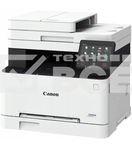 МФУ лазерный Canon i-SENSYS MF655Cdw (5158C004), A4, цветное, печ. 21 стр/мин, скан. до 27 стр/мин (ч/б) 14 стр/мин (цвет), 1200 x 1200 dpi (принтер) 600x600dpi (сканер), USB, RJ-45, Wi-Fi, Air Print, Mopria