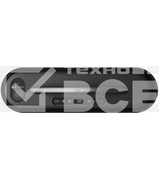 Колонка портатитвная Hyundai H-PS1028 черный 60W 2.0 BT 10м 4400mAh